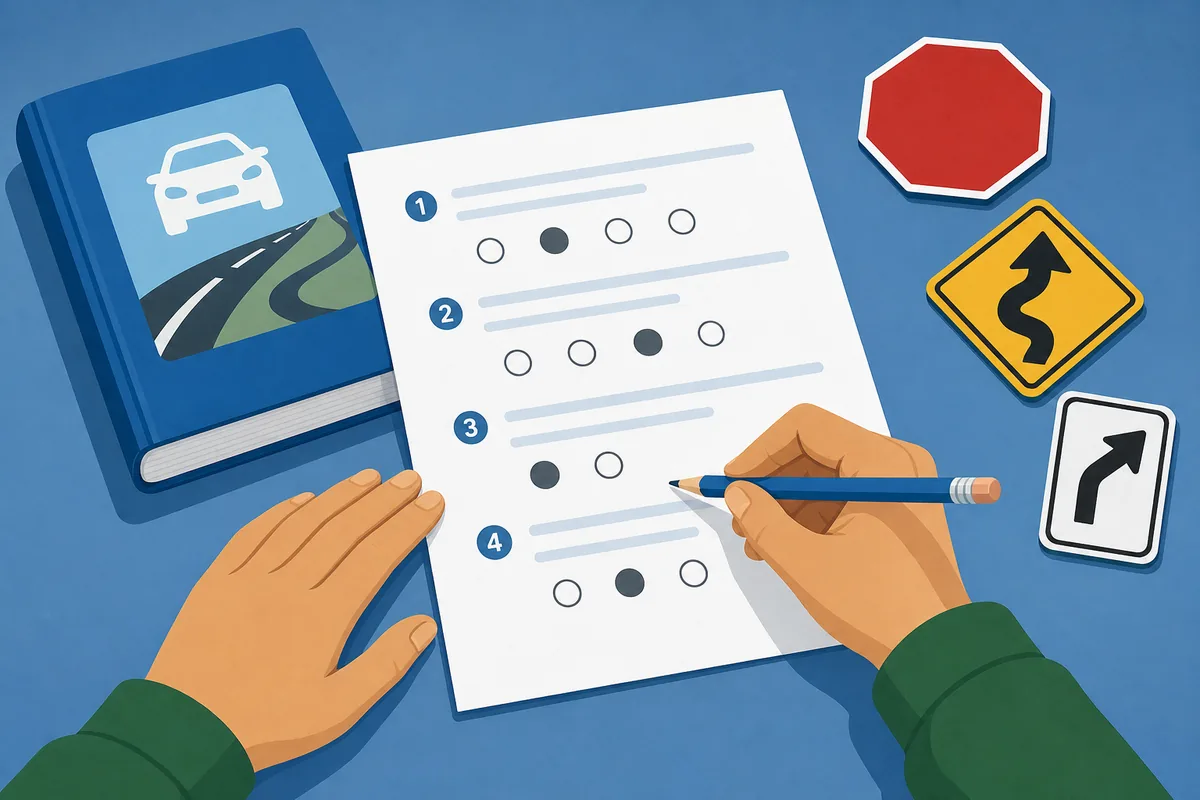 Permit test multiple-choice format guide